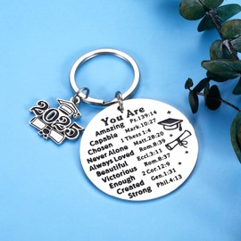 Class of 2025 Graduation Stuff Gifts for Him Her College Graduation Gifts for Women Men High School Senior 2025 Graduation Gifts Bulk Inspirational Gifts for Girls Boy Christmas Motivational Religious