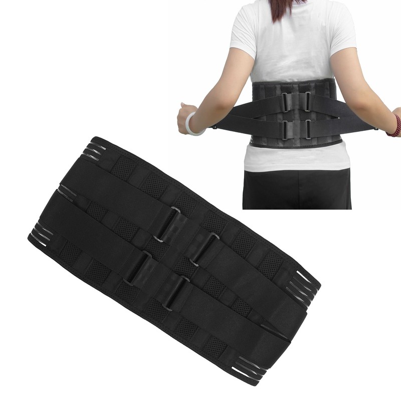 Waist Compression Brace High Elasticity Back Support Protection Belt for