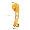 ULTECHNOVO Aluminum Alloy Car Window Handle Replacement Easy Installation Auto