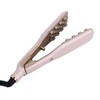 Flat Curling Iron 45W Pink Negative Ion Hair Crimper Waver