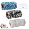 Cotton Twine-3 Rolls of 2mm Baker's Ribbon Twine Candy Twine