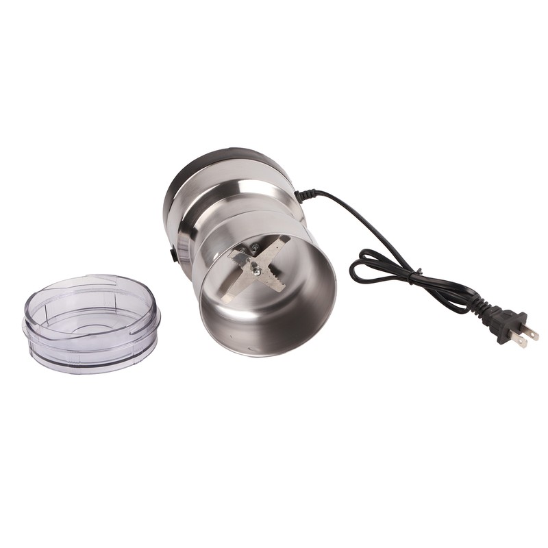 Electric Coffee Grinder for Beans Spice Stainless Steel 4 Blade