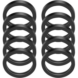 Gas Can Gaskets Gas Can Spout Gaskets Rubber Ring,10Pcs Gas Can Spout Gaskets O-Ring Seals Rubber Sealing Gasket Fuel Washer Seals Spout Gasket Gas Tank Nozzle Gasket Replacement Gas Tank Gaskets