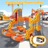 Electric Train Set for Kids, 117PCS Flexible 3D Cube Track