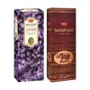 Hem Lavender & Sandalwood Incense Sticks (Pack of 2 Boxes)