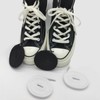 UamGlsob 5/16" Flat Cotton Shoe Laces for Sneakers, Wide Replacement