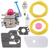 For Husqvarna 128C 128CD 125R 125RJ 128R 128LD Trimmer Carburetor