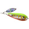 Lure Lip Spoon Sand Prey Spoon on Abalone Blade 1.4 oz (40 g) YMM/Chart Orange Yamame