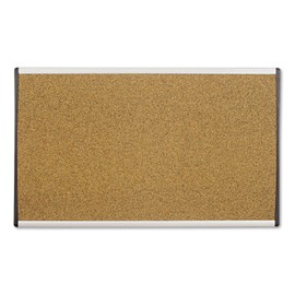 Quartet ARCB3018 Cork Bulletin Board, f/Cubicle, 30-Inch x18-Inch, Natural