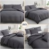 Pamposh Single Duvet Cover Set - Premium Brushed Microfiber Duvet