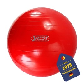 Best Sporting Unisex - Adult Gymnastics Ball, Training Ball 65 cm, 75 cm or 85 cm, for Therapy and Rehabilitation Units, Load up to 250 kg, Pilates Ball, Fitness Ball for Home
