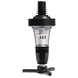 Westmark 92302260 Dosing Device Per Spout 3 cl Plastic Standard Black/Transparent