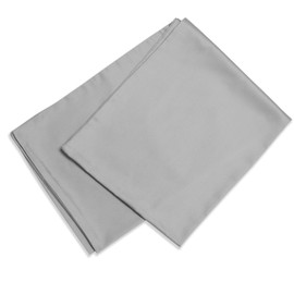 Body Pillow Pillowcase 100% Cotton 600 Thread Count, Hotel Soft Body Pillow Cover, Long Pillow Case Cover Breathable Cotton, 21x54 Inch, Light Grey