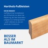 REESE Solid Wood Skirting Board, Painted Oak, Munich Profile, Round