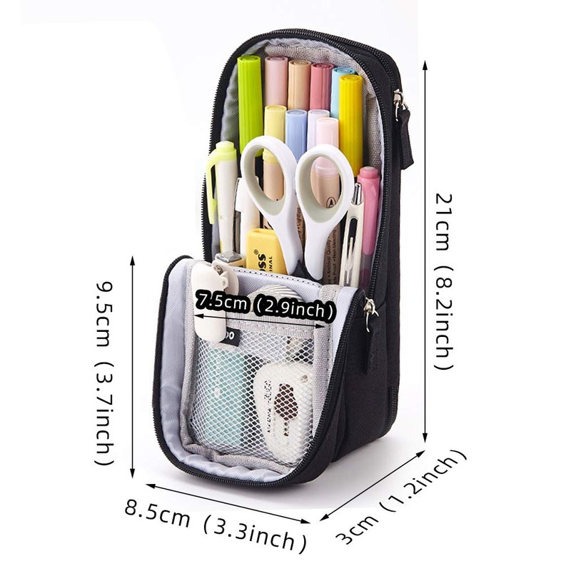 iSuperb Pen Case, Pencil Case, Pen Holder, Large Capacity, Stylish,