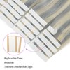ABH AMAZINGBEAUTY HAIR Tape in Hair Extensions 20 Inch Silver