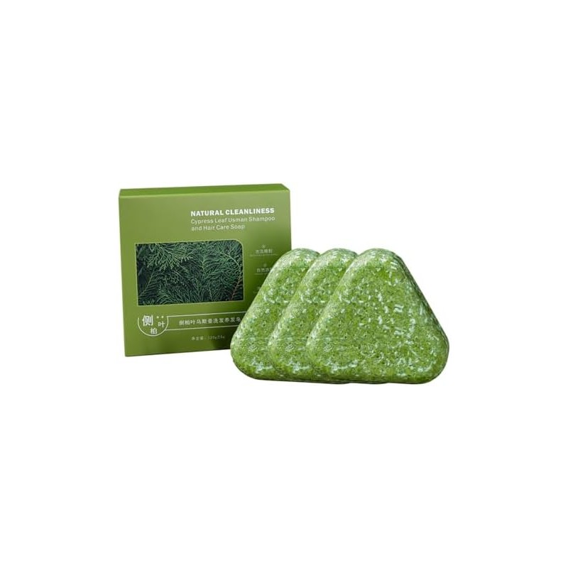 Champú sólido triangular Naturaleza – 120 g, suaviza y fortalece