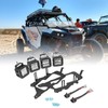 XJMOTO RZR Headlight Kit, 4PCS 24 LED Work Light Pod