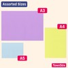 10 Colours, A4 120gsm Coloured Art Paper - Assorted Pack,