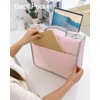 Banero 3" D-ring Zipper Binder with 700+ Sheets Capacity, 3-ring