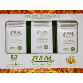 Set con 1125 Hisopos 100% de Algodon Biodegradables