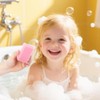 Healvian Juego Cepillos Esponja Baño Bebé Cepillo Sensorial Costra Láctea