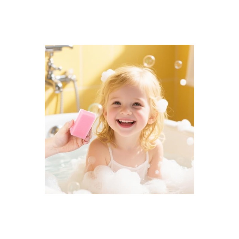 Healvian Juego Cepillos Esponja Baño Bebé Cepillo Sensorial Costra Láctea