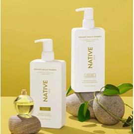 Native Curl Care Shampoo Leche De Coco Y Curcuma 487 Ml