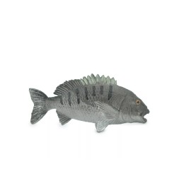 Unbranded Fish, Tilapia Cichlid Nile Perch Rubber Realistic Toy Model Gift 3" CH532 BB159