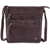 Wise Owl Accessories Real Leather Small Crossbody Handbags & Purses