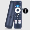 CLVIZCXOM Voice Remote Control Replacement for PUTRIMS Projector 4K Support