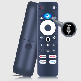 CLVIZCXOM Voice Remote Control Replacement for PUTRIMS Projector 4K Support Remote Control