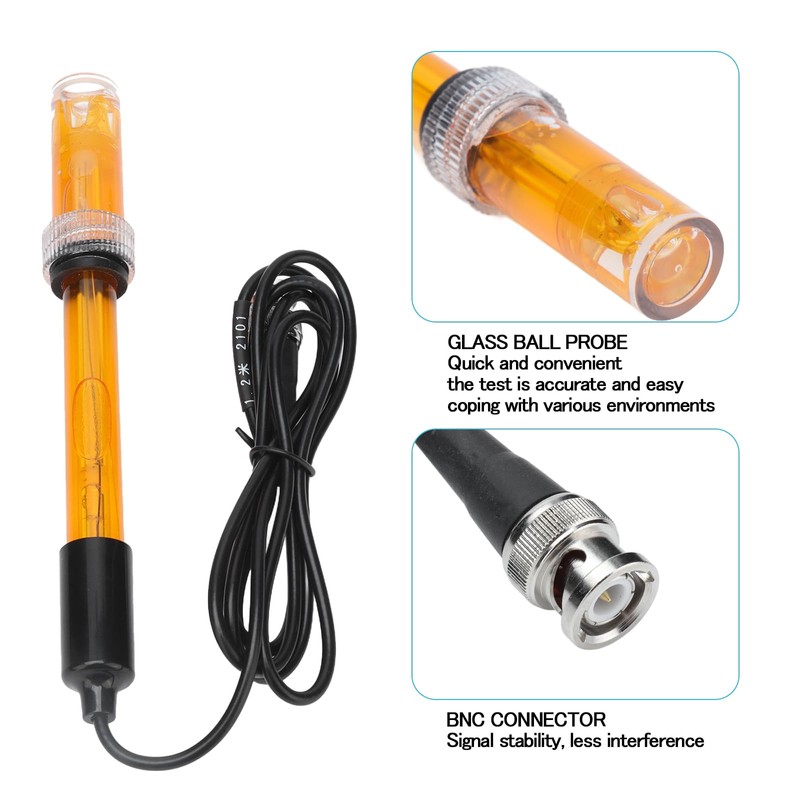 Deror ORP Replacement Probe, ORP Tester Measuring Electrode, Hydroponic Electrode,