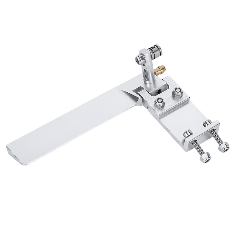 Ship Model Aluminium Alloy Suction Water Rudder RC Boat Semiimmersed