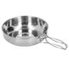 Outdoor Stainless Steel Cookware Set 5‑Piece Camping Portable Cooking Pots