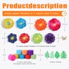 Mverse Large Mexican Paper Flowers Decorations for Wall | Pre-Assembled