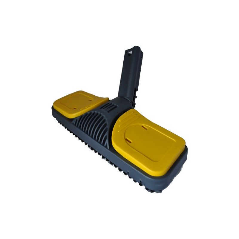 Floor Cleaning Head for MR-100 Steam Cleaner, Plastic, Black/Yellow