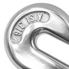 ZONADAH 1/4 inch Forged Stainless Steel Hook Safety Latch Eye