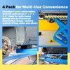 Yudylg 4 Pack Pinch Weld Jack Pad, 4" x 3"