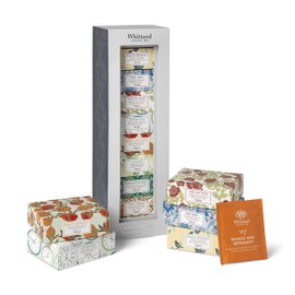 Whittard of Chelsea - Tea Discoveries, A Taste of Tea - Gift Box Includes - 4 Black Teabags , 3 Green Teabags & 1 Oolong Teabag (8 Teabags, 1 Box)