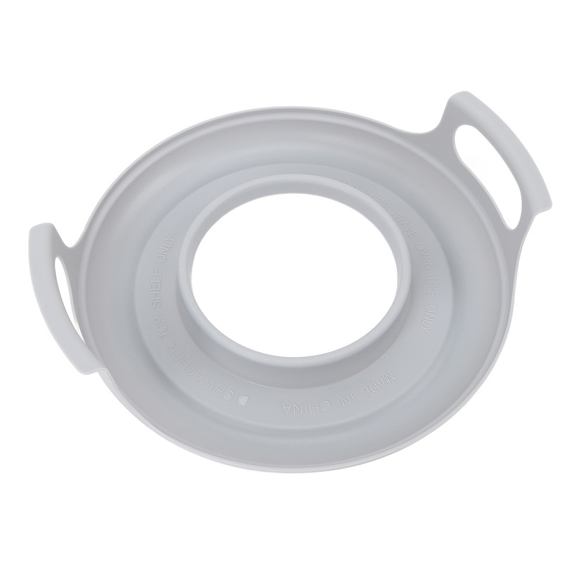 Microwave Cool Plate Spill Proof Microwave Bowl Carrying Tray with