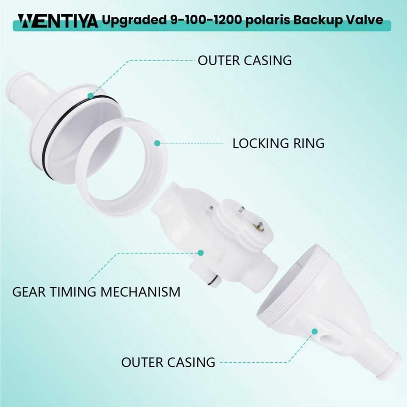WENTIYA 9-100-1200 Backup Valve Replacement for Polaris 360 Pool Cleaner,