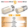 ALIDE E26 100 Watt Equivalent LED Candelabra Corn Bulbs,2700K Warm