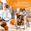 ISOVF Thanksgiving 4x6 Picture Frame, Fall Maple Photo Frame, Orange