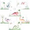 CreativeRobin Dino Poster Set I Cute Baby Room Decoration