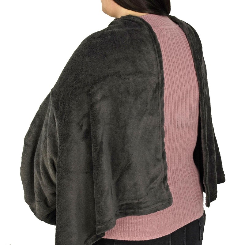 Autumn Faith Wrap Around Blanket With Sleeves Cosy Soft Plush