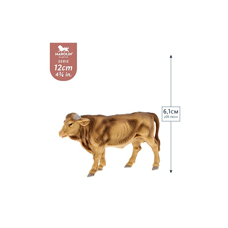 Marolin Ochse stehend, zu 12cm Fig. (Kunststoff)