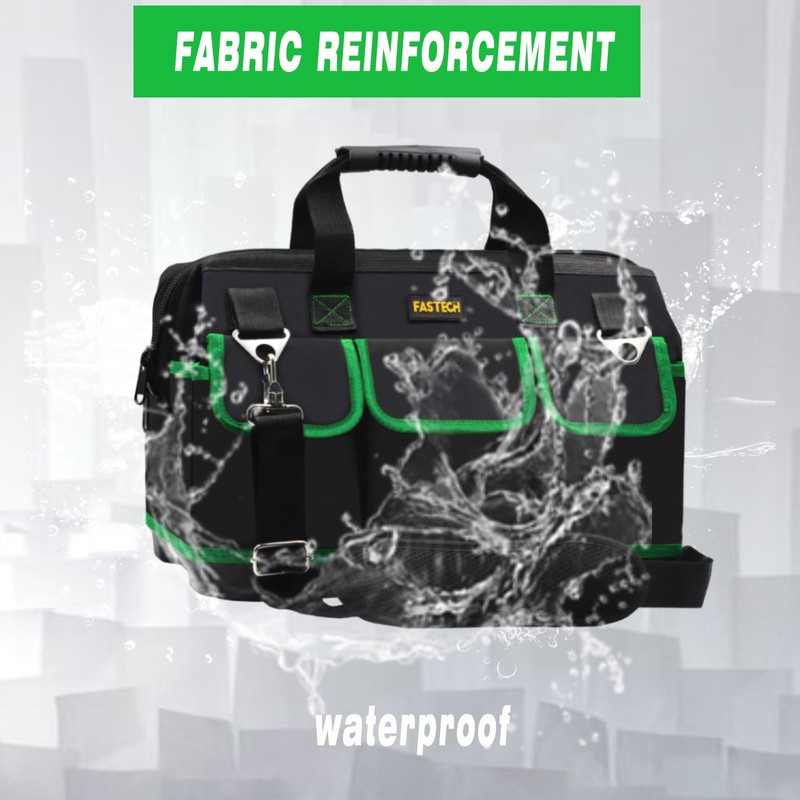 FASTECH 22 Inch Tool Bag With Molded Base and Comfortable