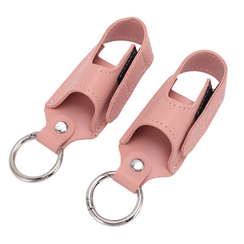 2pcs Asthma Inhaler Holder Portable Storage Protective PU Leather Asthma