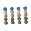 jojofuny 40pcs Volcanic Loose Beads Spacer Beads for DIY Jewelry